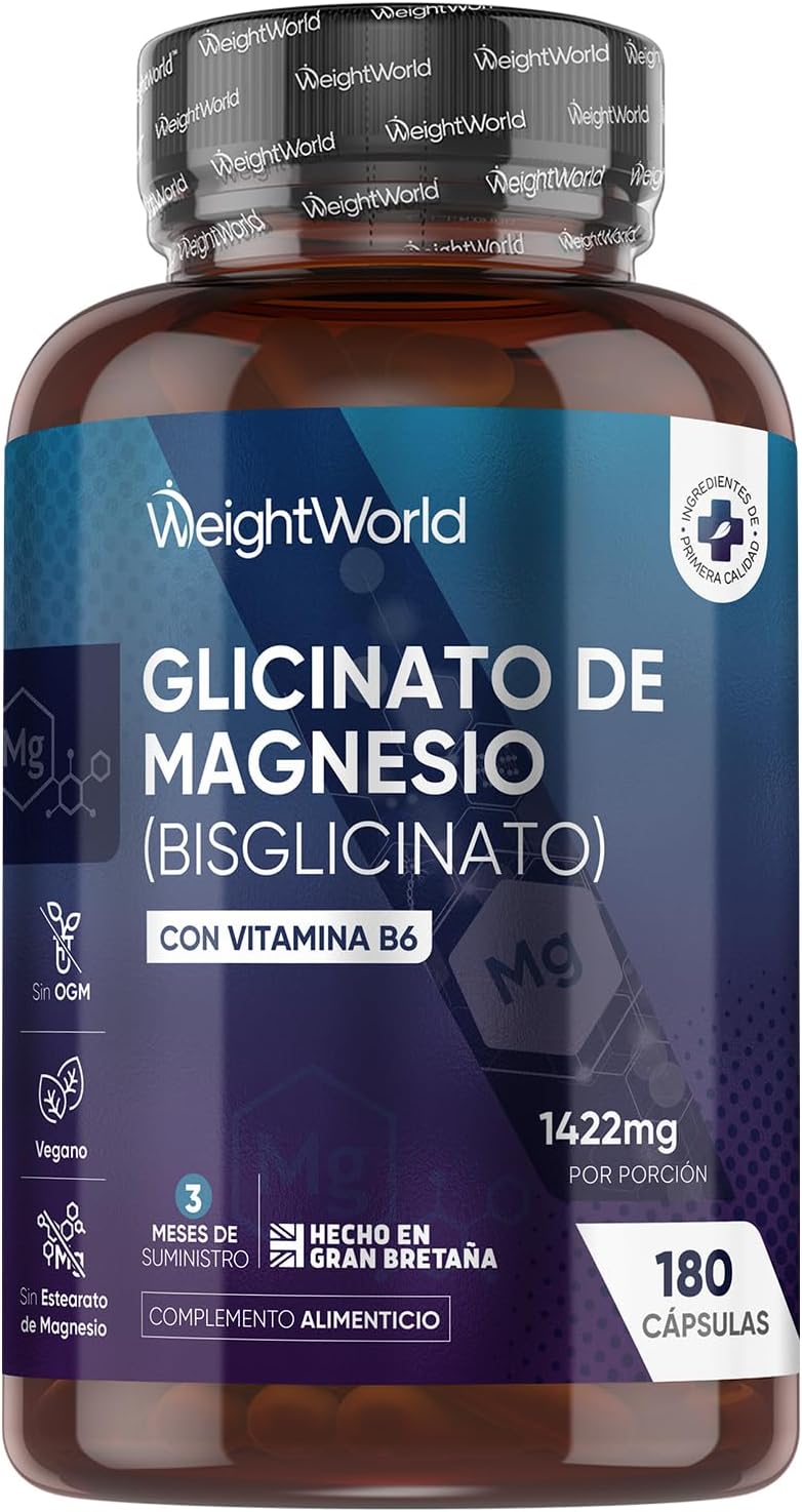 WeightWorld - Mejor Bisglicinato de Magnesio en Amazon: Comparativa y Opiniones 2026