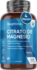 weightworld citrato de magnesio para que sirve