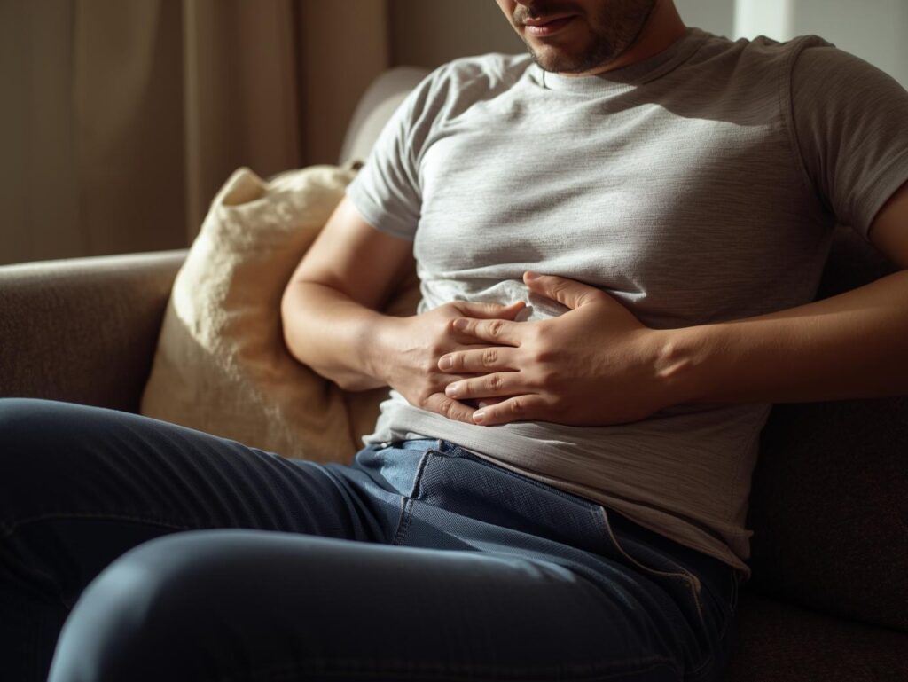 Estreñimiento ocasional: sensación de pesadez e hinchazón abdominal