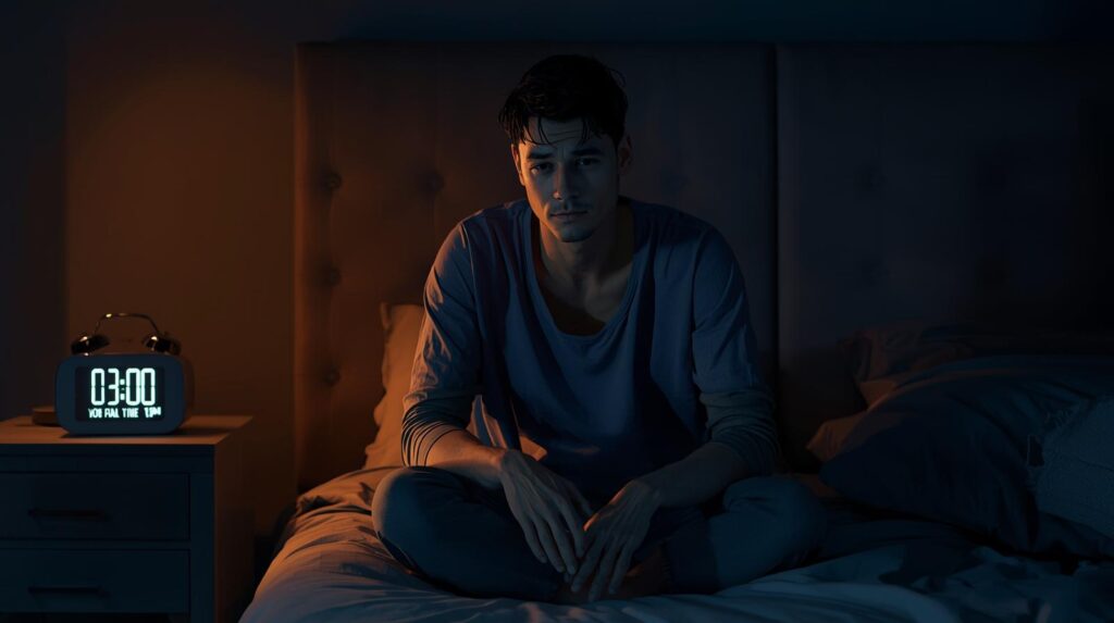 Insomnio: dificultad para conciliar y mente activa por la noche