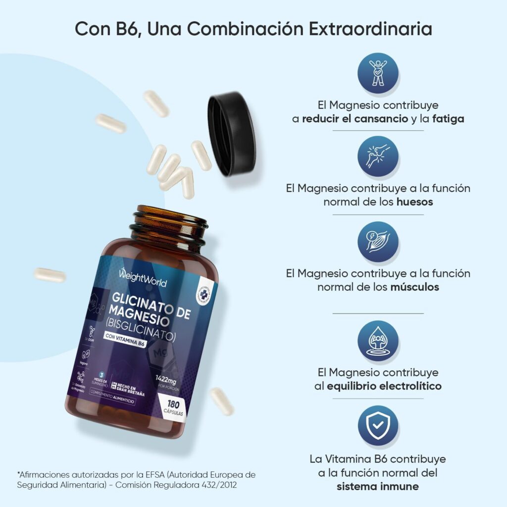 Bisglicinato de Magnesio WeightWorld