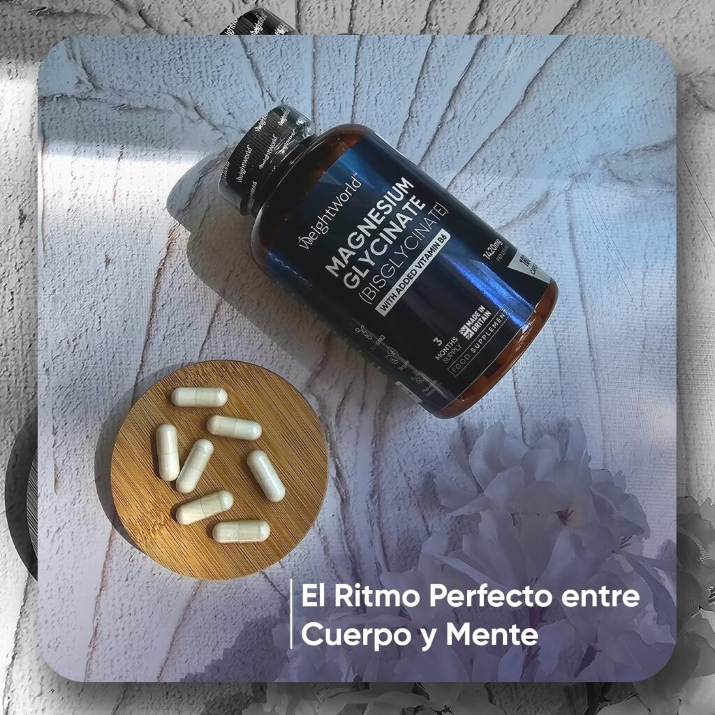 Bisglicinato de Magnesio de WeightWorld con Vitamina B6