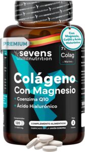 Colágeno con Magnesio Sevens Nutrición Mejor Magnesio para Deportistas