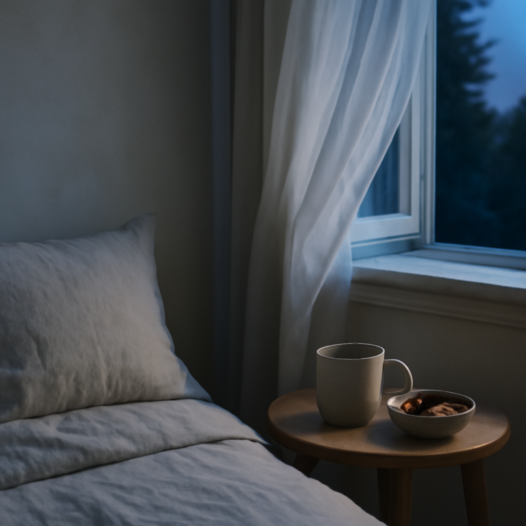 Rutina nocturna realista y fresca para hablar de menopausia, magnesio y sueño